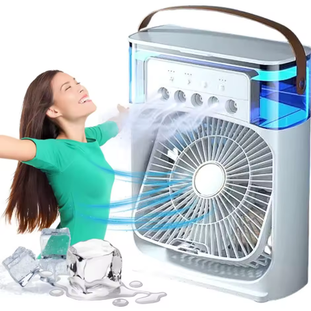 مكيف تبريد هواء المحمول في فصل الصيف الحار