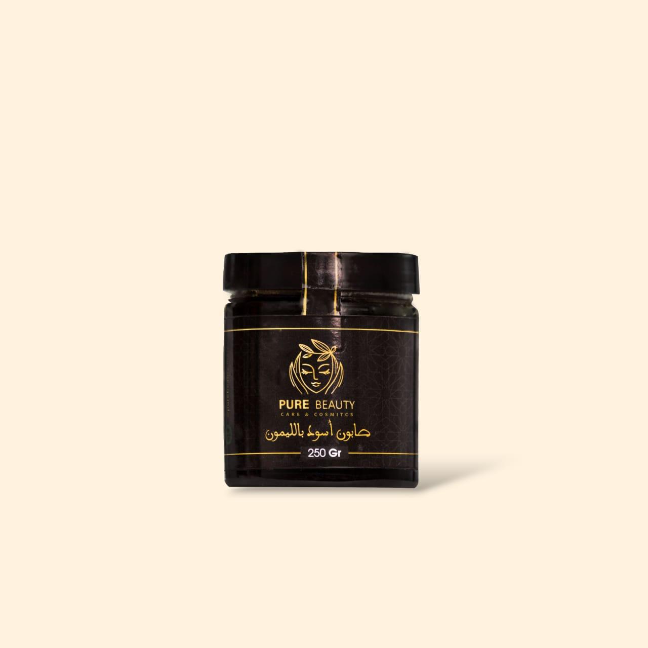 Savon Noir au Citron. 250g