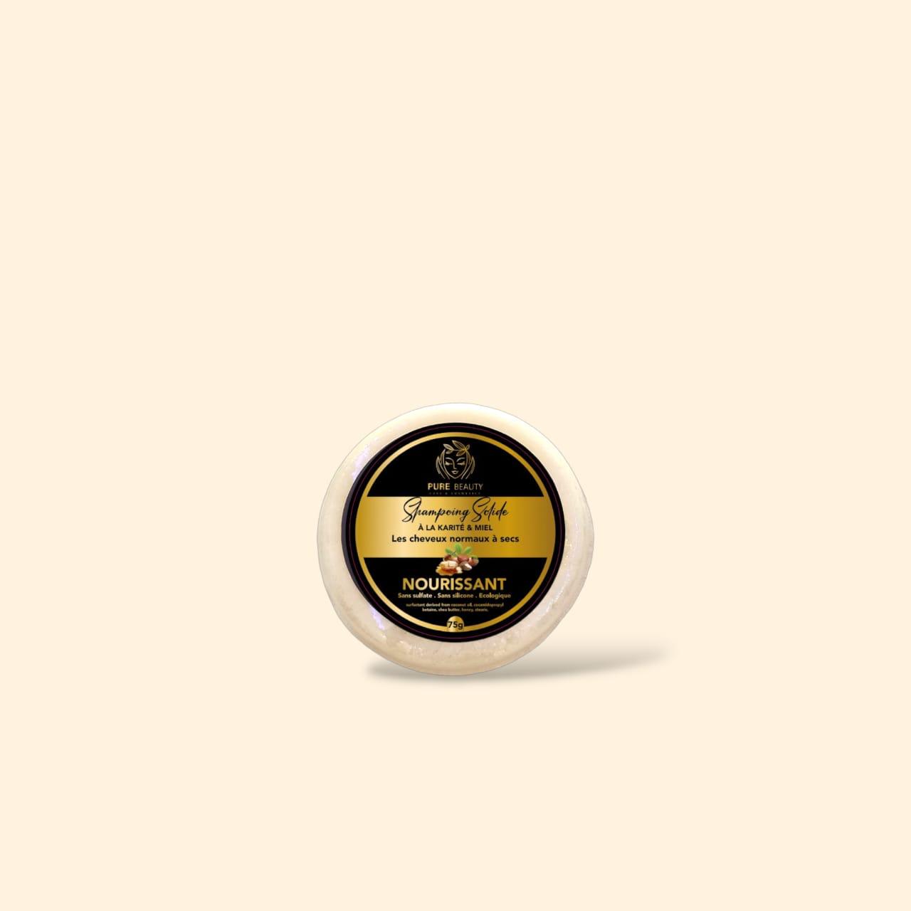 Shampoing à la karité & miel