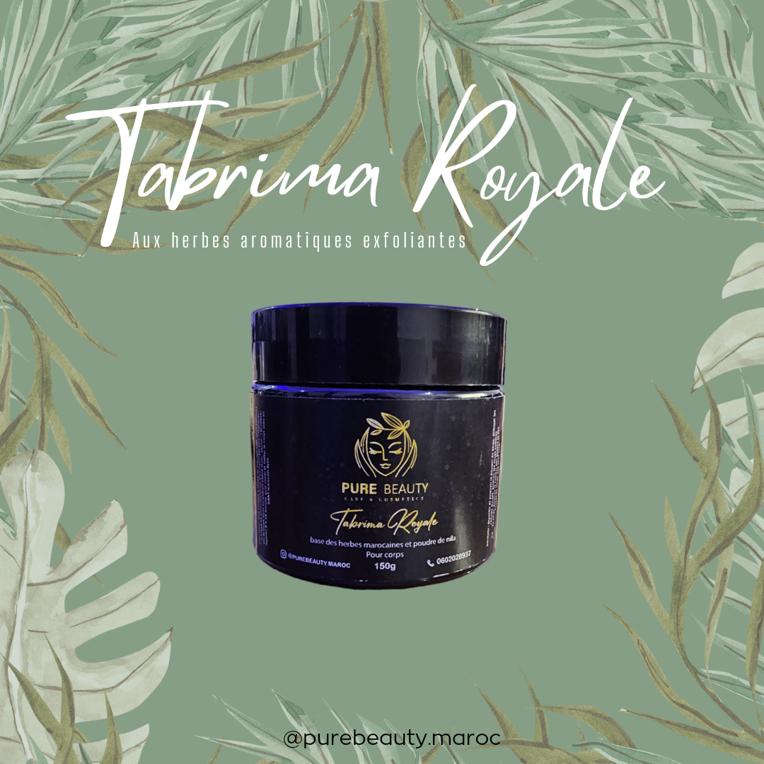Exfoliant aux herbes aromatiques relaxantes et Nila