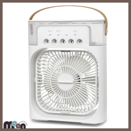 3 في 1 مروحة تبريد و تعطير