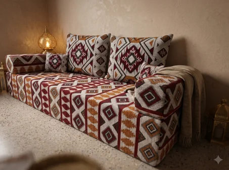 MAJLIS DE SOL ARABIC 2mX70cmx25cm