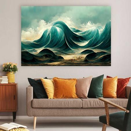 Tableau décoratif  mountain abstract