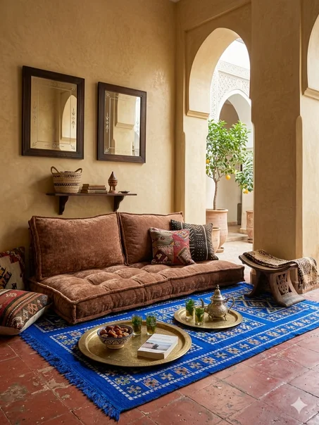 canapé de sol 160cmx60cm