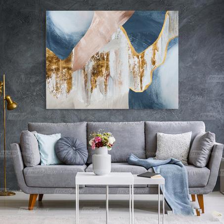 tableau decoratif abstrait