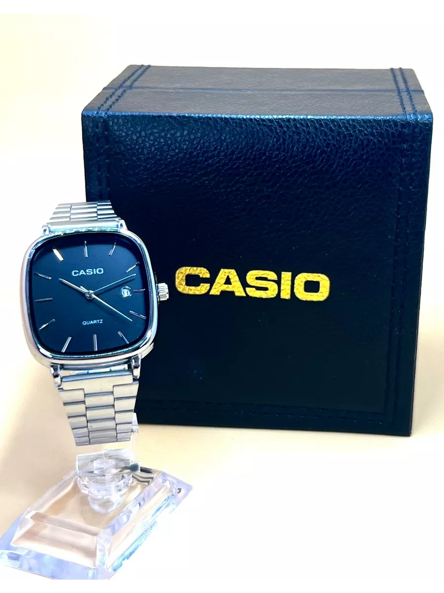 Casio men's wristwatch with quartz movement