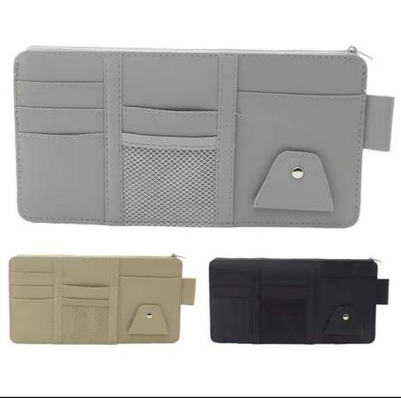 منظم الأوراق والبطاقات للسيارة