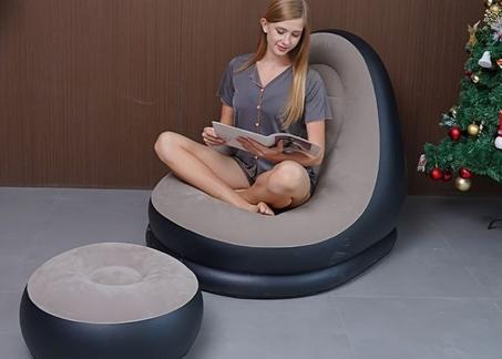 الأريكة الهوائية + وسادة القدمين