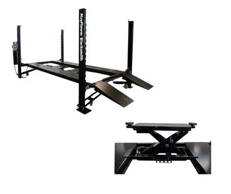 Mayflower Blacksmith Pro8000XLH Lift and SJ5500 Bridge Jack Combo