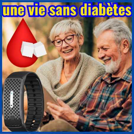Bracelet ultrason anti-diabète