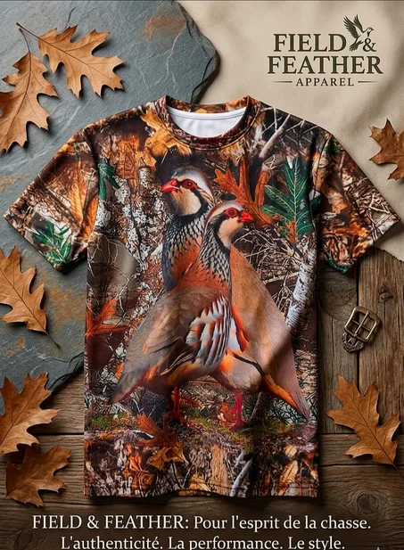 T shirt de chasse NOUVELLE COLLECTION 2026