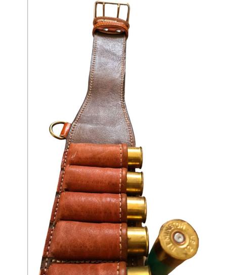 cartouchiere 100 % cuir  original