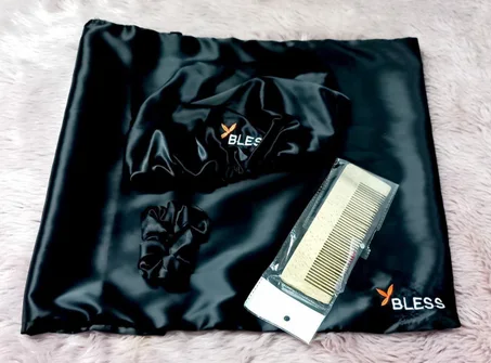 طقم ستان للشعر مكون من 4 قطع