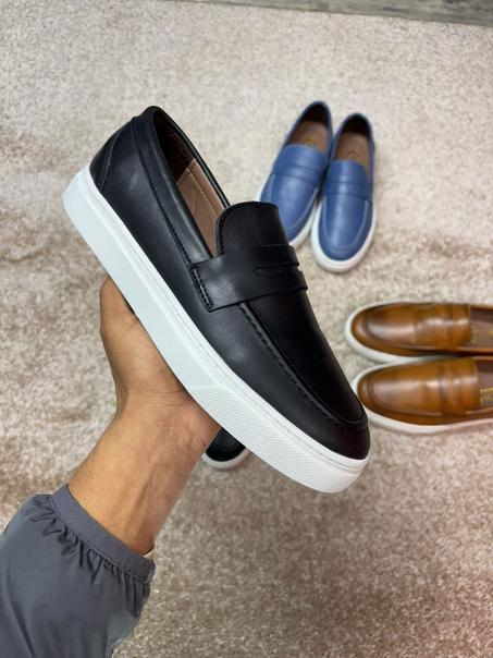 Ballerine en cuir