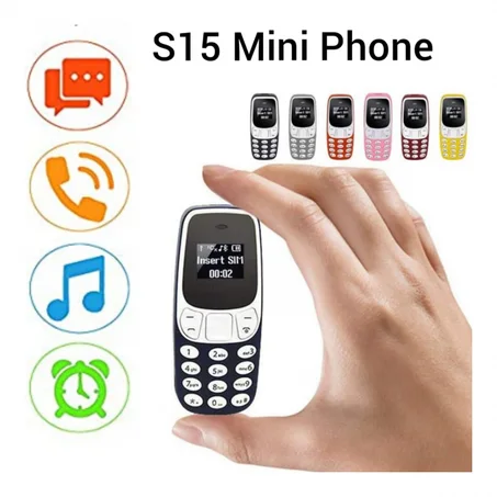 أصغر هاتف محمول في العالم Mini Mobile Phone