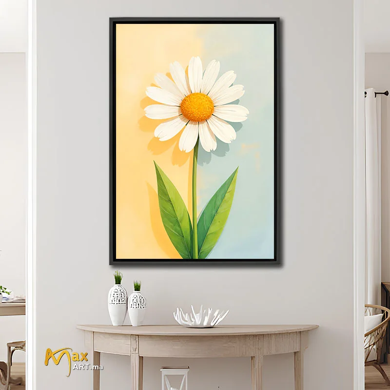 Belle fleur à l'aquarelle