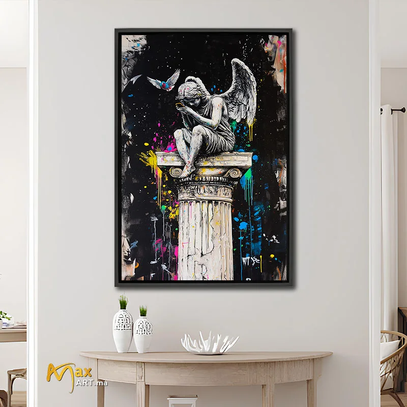 Tableau d'art urbain (street art)