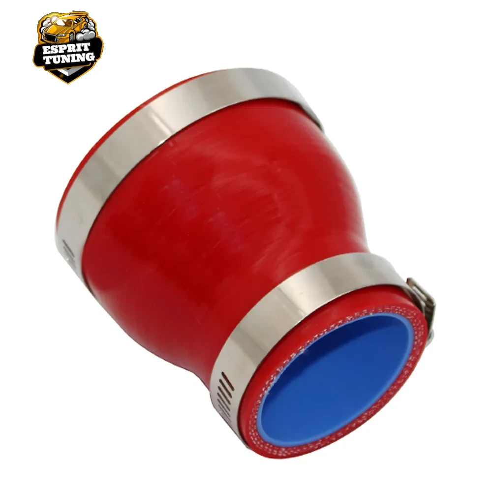 Réducteur De Tuyau En Silicone Bleu - Diamètres 63 à 76 Mm, Pour Raccordement Flexible (modèle 2.5/3)