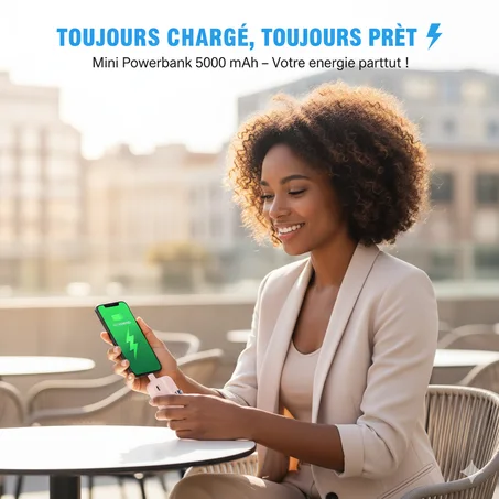 Mini Powerbank 5000mAh