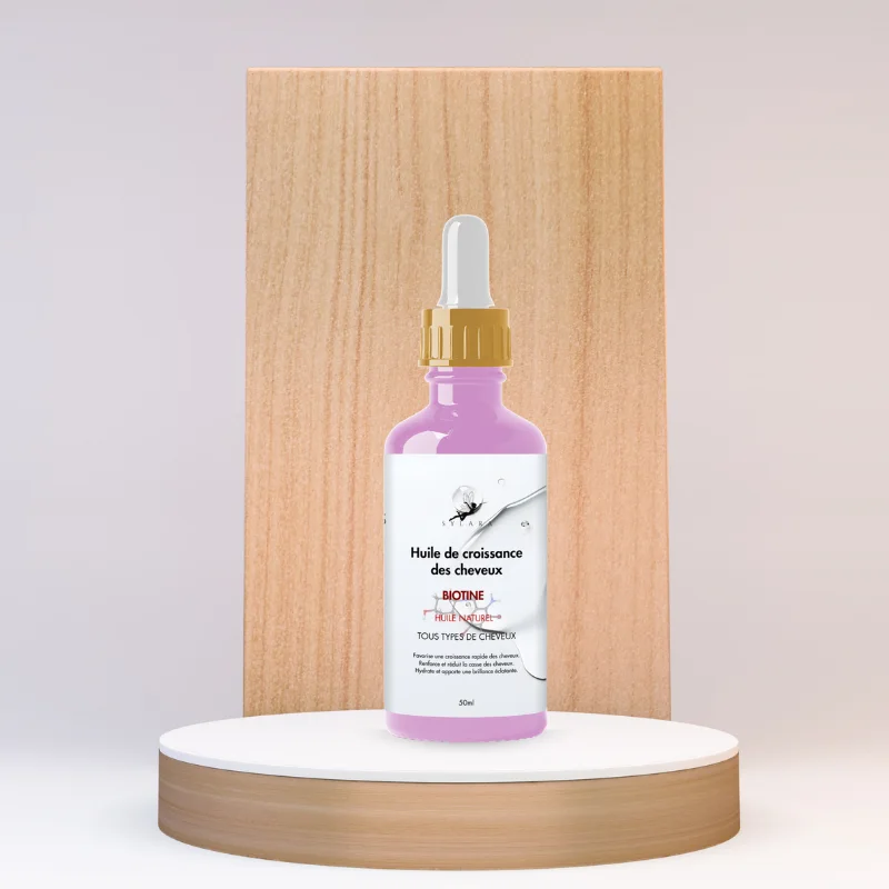 زيت بالبيوتين لتطويل الشعر    huile de croissance des cheveux 50ml