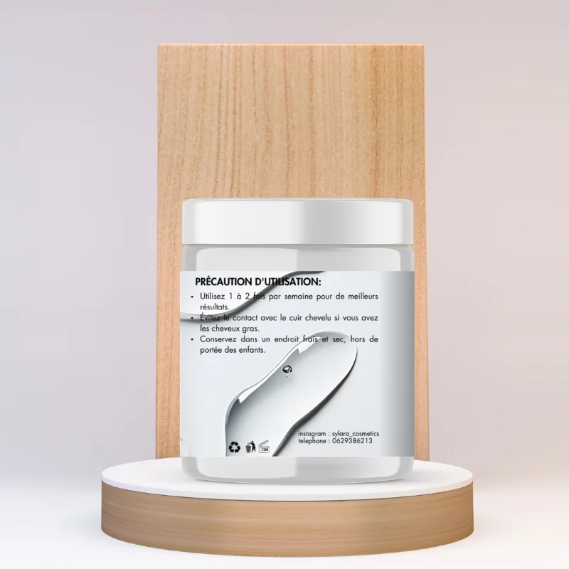 ماسك ترطيب الشعر الجاف والمتقصف  masque capilaire hydratant 200g