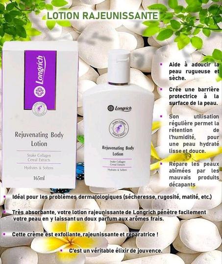 LOTIONS RAJEUNISSANTE  LONGRICHE