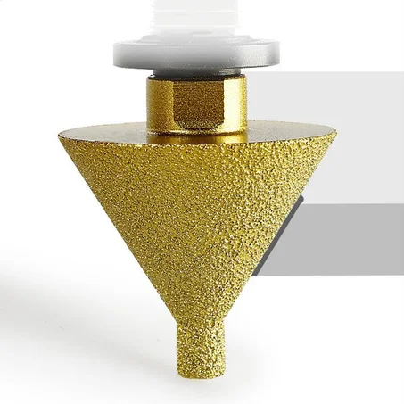 MÈCHE DE CHANFREIN BISEAUTÉE DIAMANTÉE, DIAMÈTRE 38MM