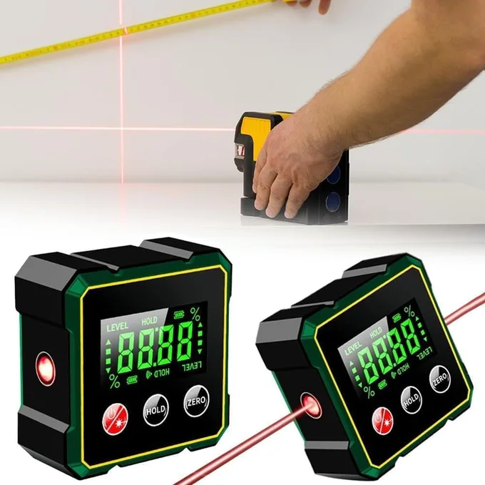Détecteur d'angle numérique magnétique avec laser électronique