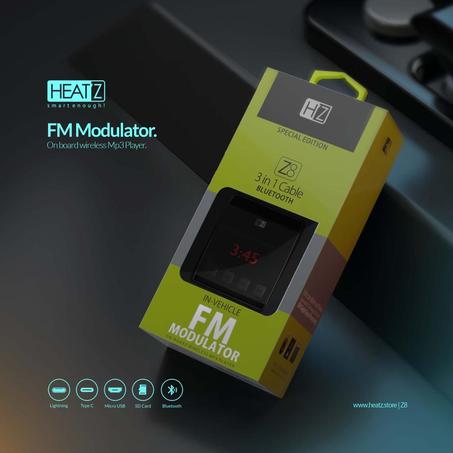 شاحن السيارة اليونيفرسال 3 في 1   يرد على المكالمات ويشغل الأغاني