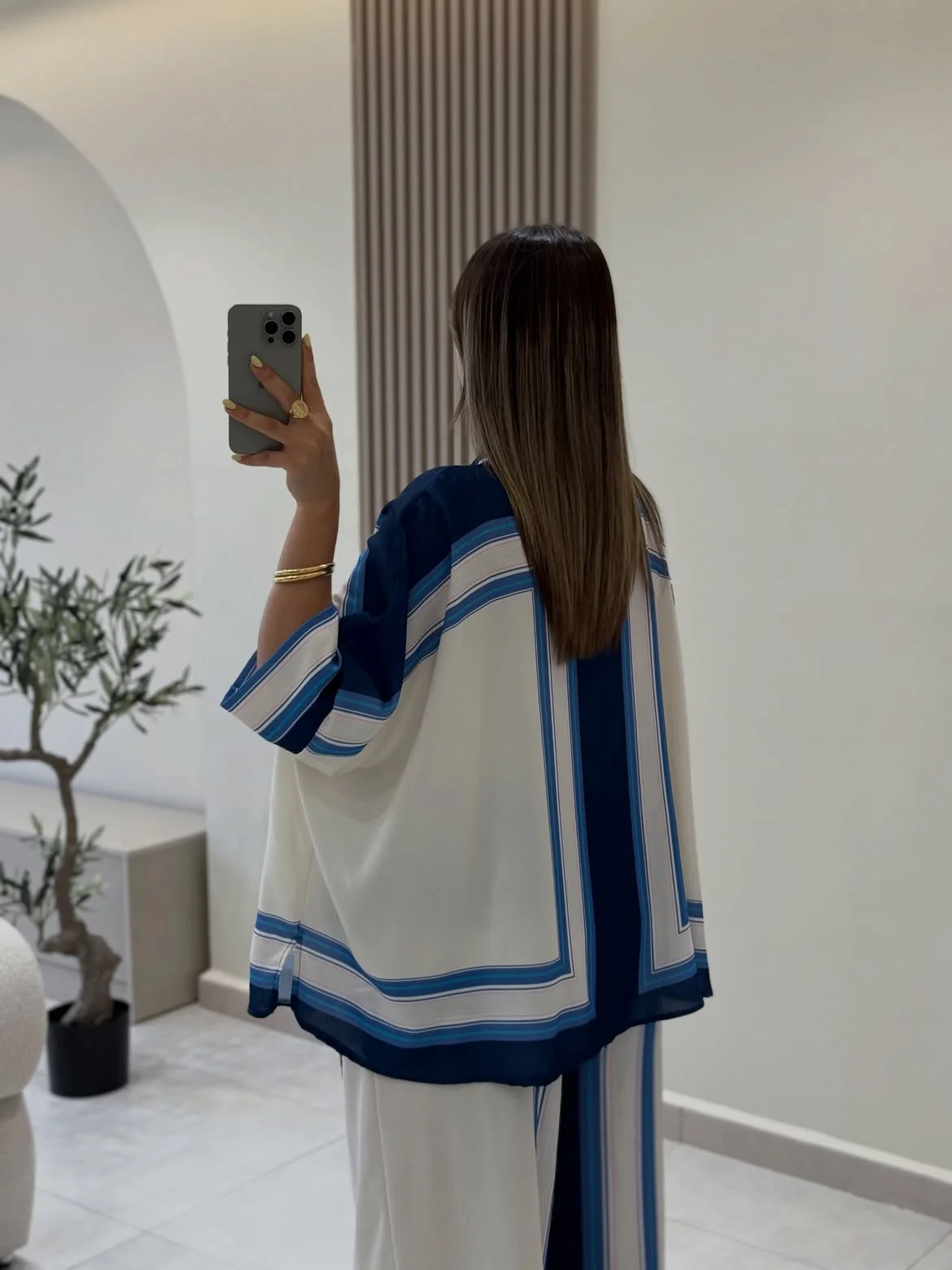 Ensemble Chic Patterned