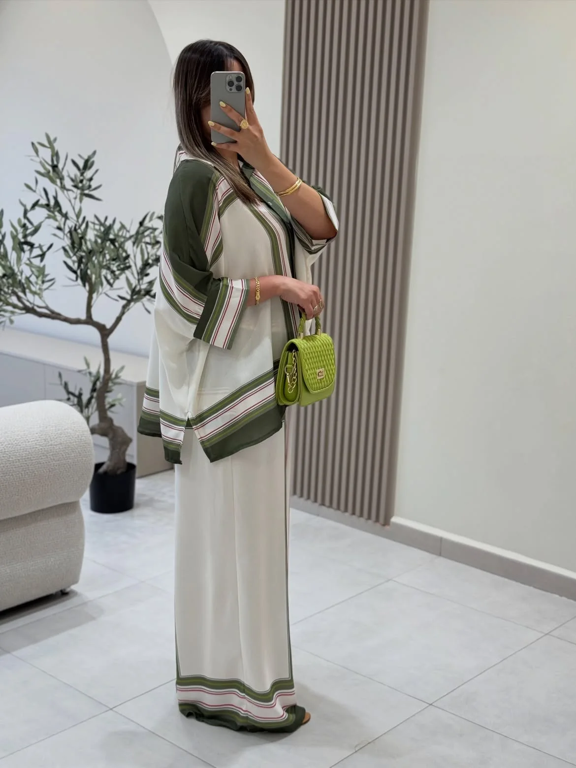 Ensemble Chic Patterned