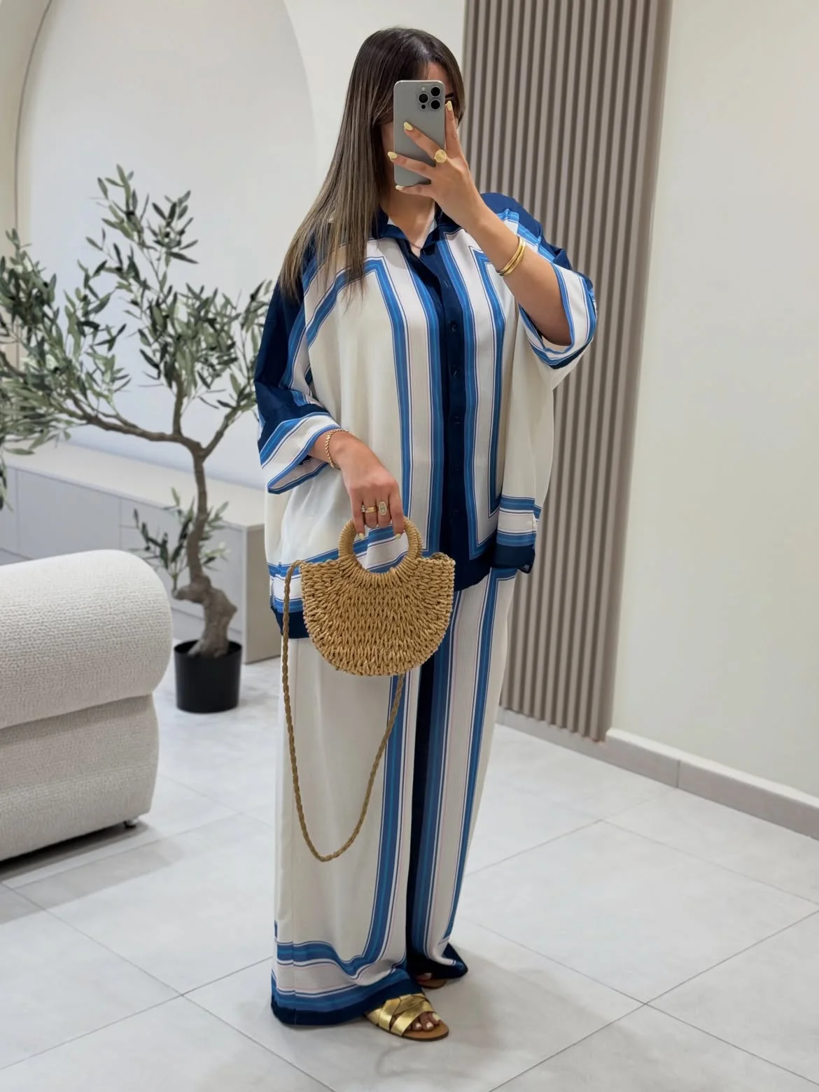 Ensemble Chic Patterned