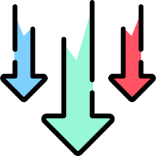 Descarga iconos gratuitos de Icono de Flechas hacia abajo Generic Outline  Color en PNG y SVG