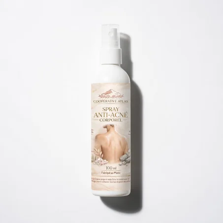 Atlas AcneClear Spray 100 ml Spray Anti-Acné Corps Puissant