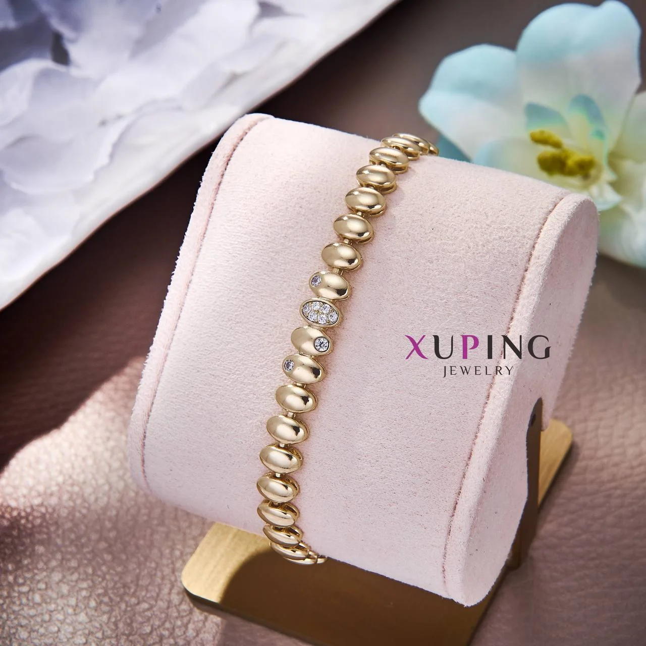 سوار ذهبي راقي ACIER INOXIDABLE