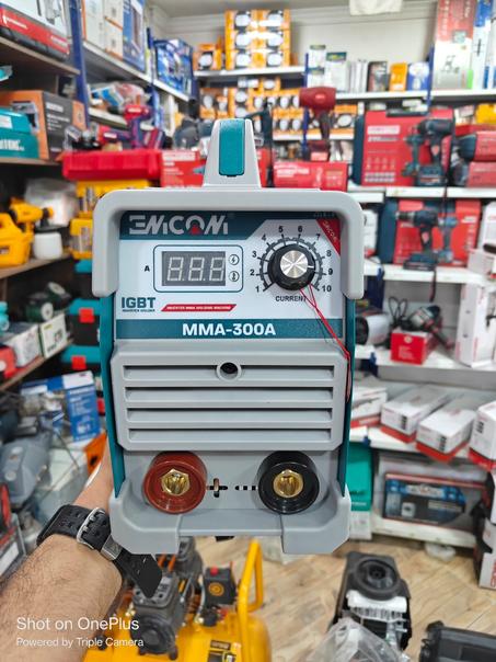 🔧 ماكينة لحام انفرتر EMCOM MMA-300A – أداء قوي واحترافي