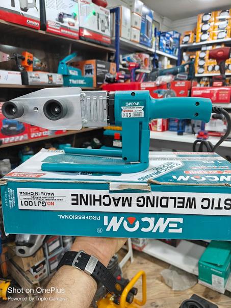 🔧 آلة لحام أنابيب بلاستيكية ENCOM GJY-001 – احترافية وقوية