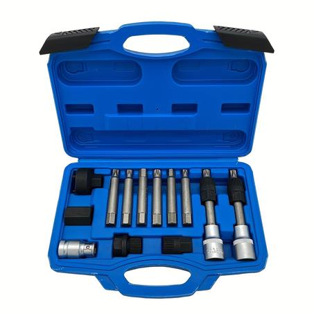 🔧 طقم مفاتيح مسمار عمود الكامات والعلبة - 12 قطعة 🔧