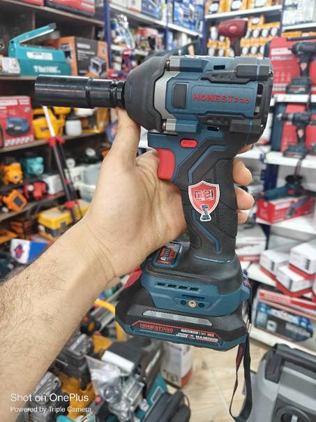 🔧 مفتاح صدمات كهربائي HONESTPRO GEN 2 Pro – 21V BRUSHLESS + مفك براغي كهربائي 🔧