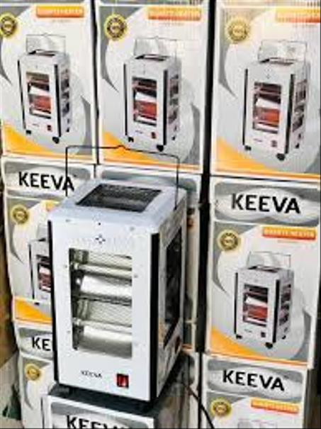 🔥 مدفأة كوارتز KEEVA QH-2000C – أداء قوي ودفء مضمون