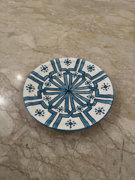 Petite Assiette - Eclat Andalou en Bleu