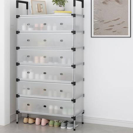 منظم الأحدية العصري 7 طوابق حجم كبير✨بجودة عالية مع توصيل مجاني 🚚