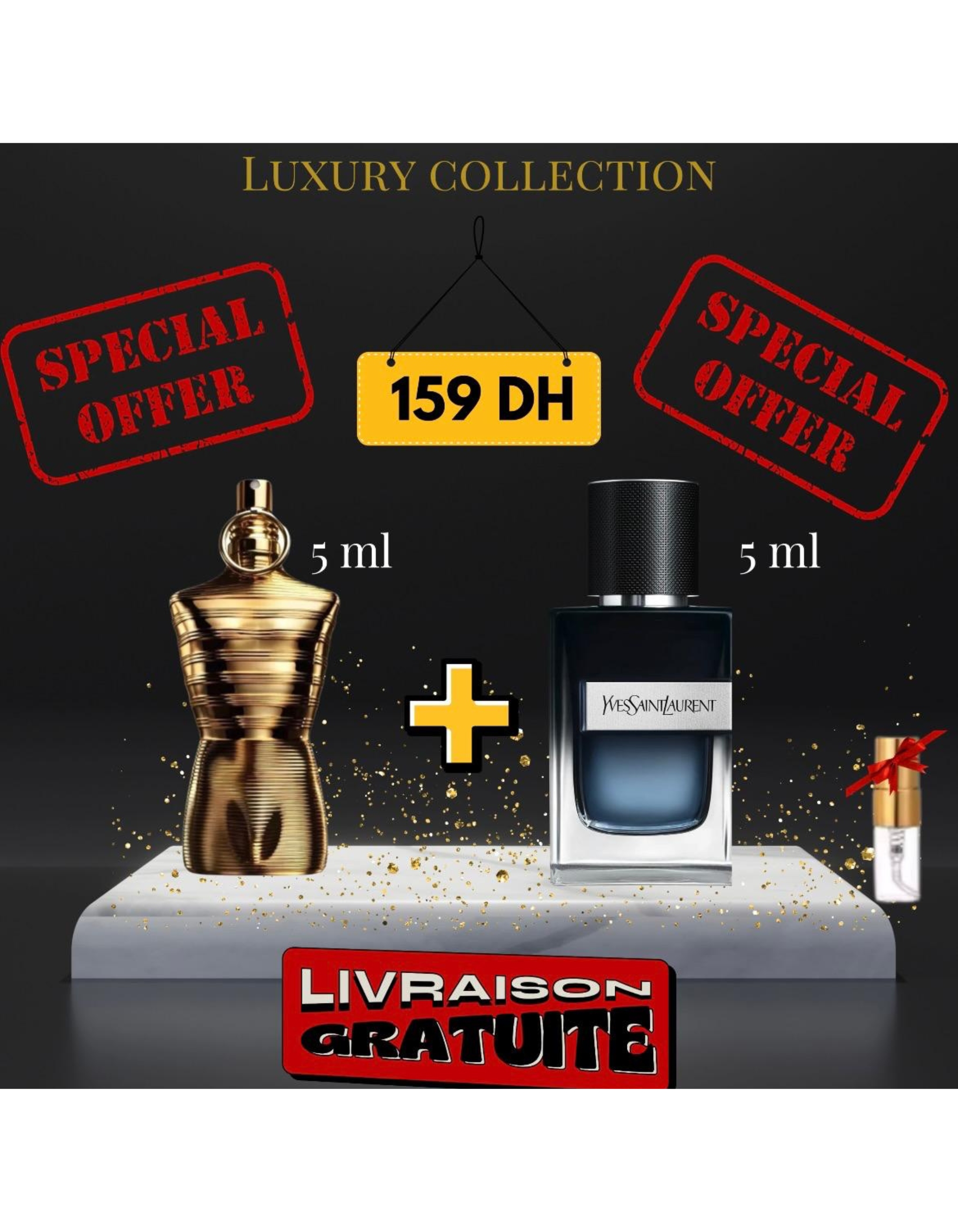 pack Le male elixir absolu + Y eau de parfum + (3 ml GRATUIT)