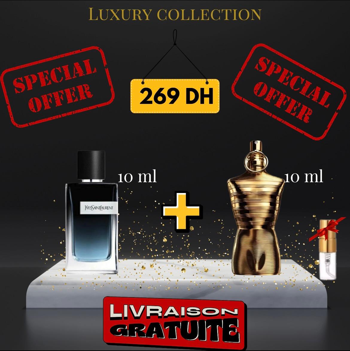 Pack Y eau de parfum + le male elixir absolu + (3 ml GRATUIT)