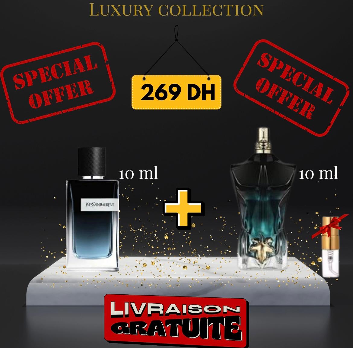 Pack Y eau de parfum + Le beau le parfum + (3 ml GRATUIT)