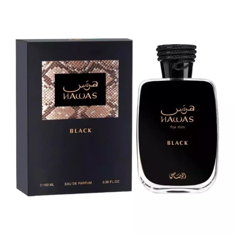 Rasasi hawas black 100ml ( LIVRAISON FABOR )
