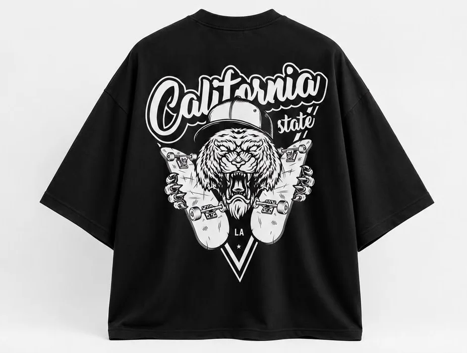 CALIFORNIA STATE OVERSIZED TEE