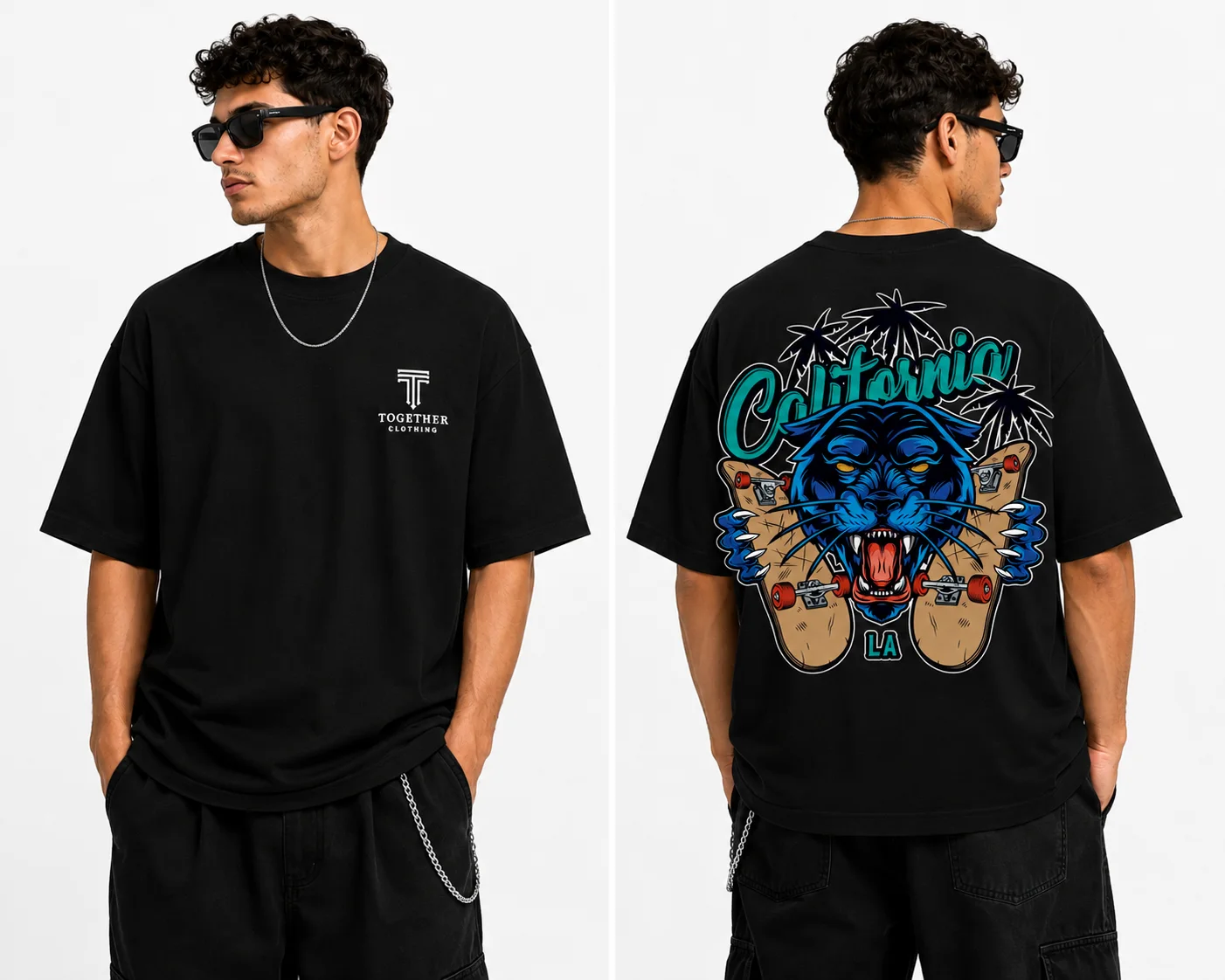 CALIFORNIA SKY OVERSIZED TEE