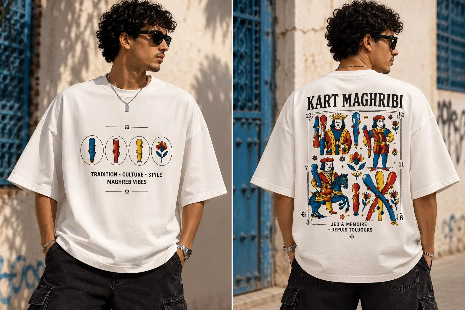 KART MAGHRIBI OVERSIZED TEE
