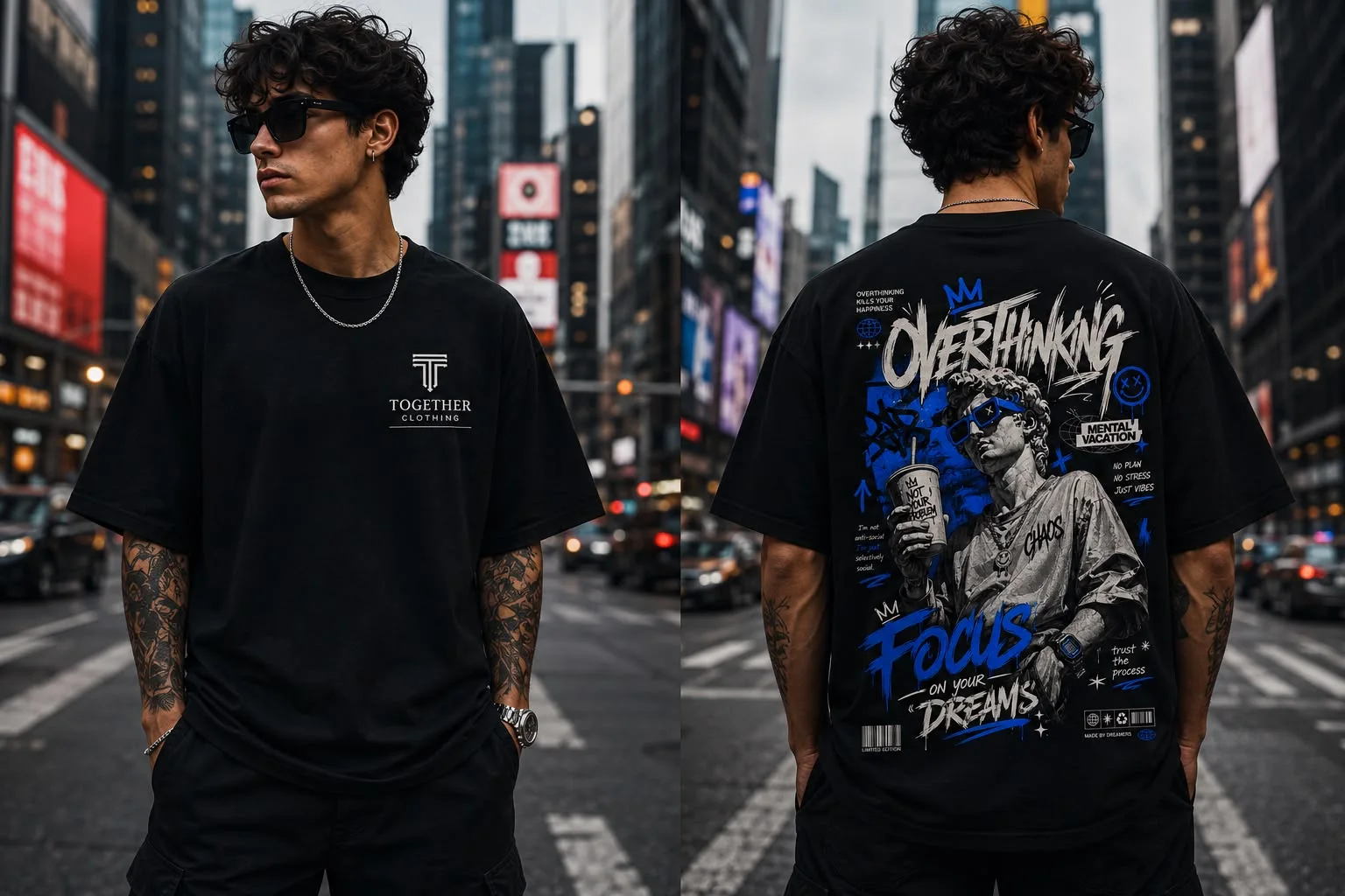 OVERTHINKING OVERSIZED TEE